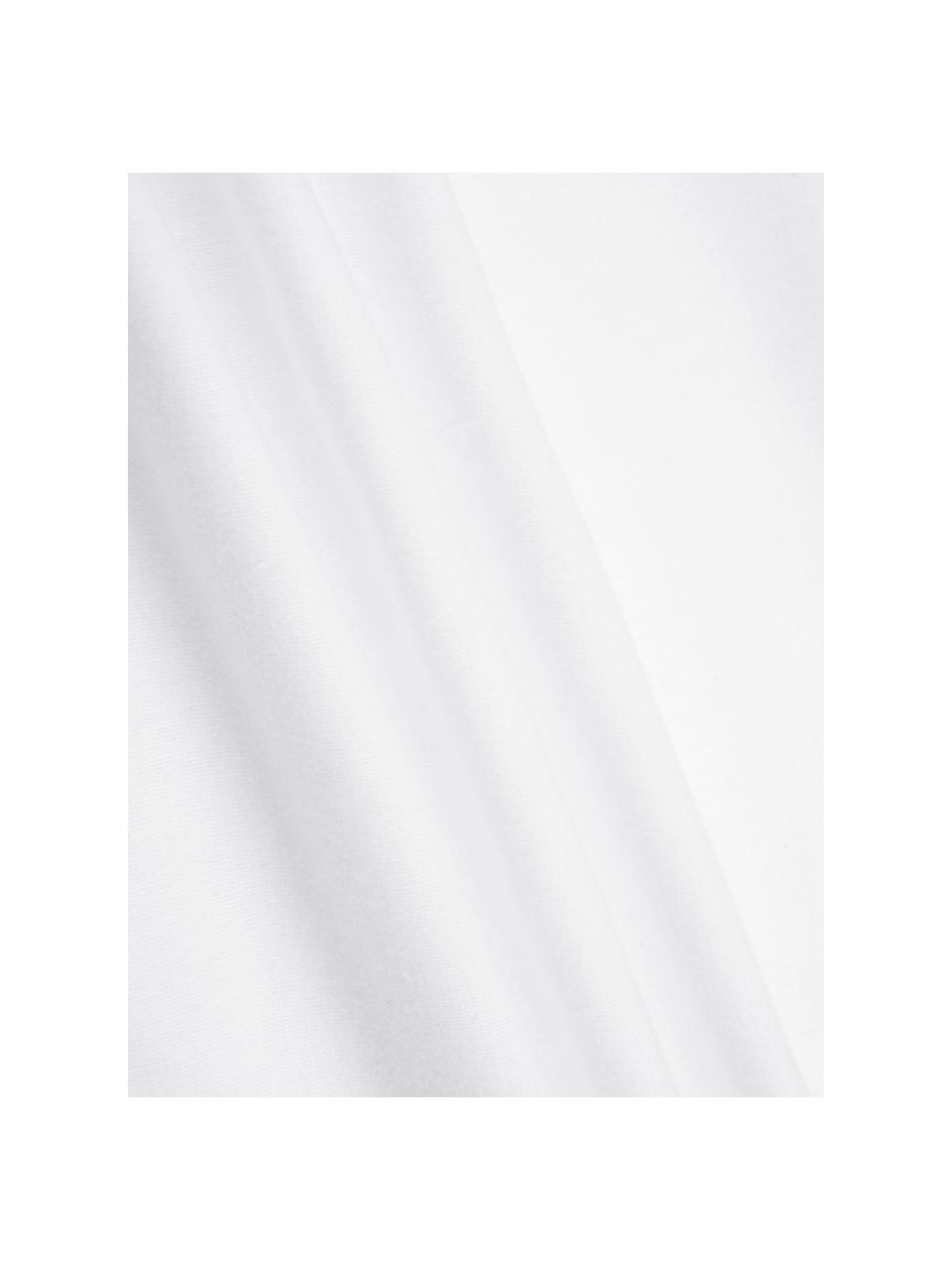 Flanelový povlak na polštář Biba, 2 ks, Bílá, Š 40 cm, D 80 cm