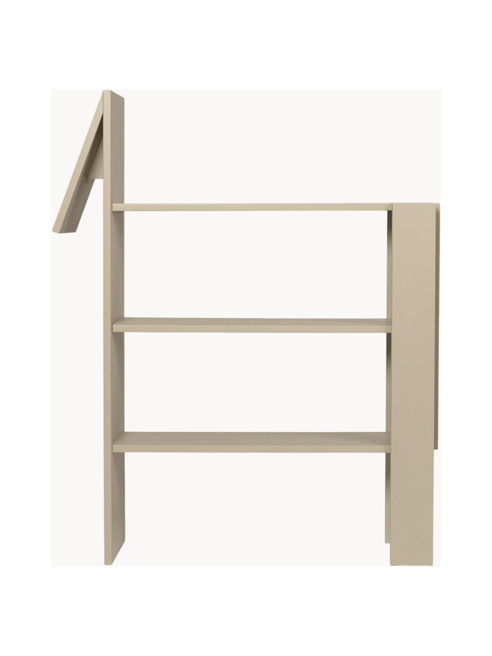 Scaffale in legno Horse, Pannello di fibra a media densità (MDF) laccato

Questo prodotto è realizzato con legno di provenienza sostenibile e certificato FSC®., Beige chiaro, Larg. 91 x Alt. 111 cm