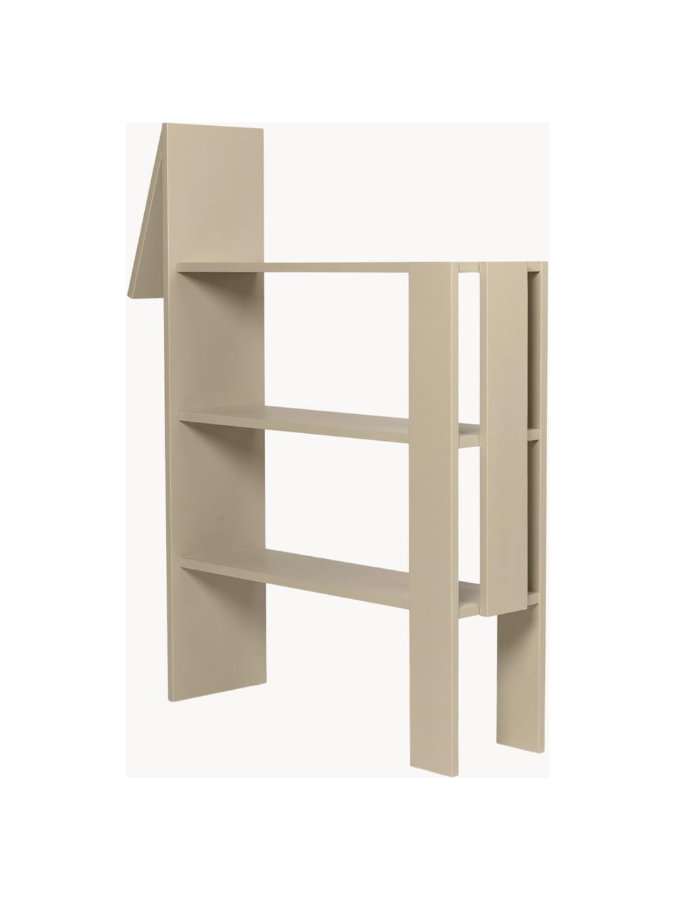 Scaffale in legno Horse, Pannello di fibra a media densità (MDF) laccato

Questo prodotto è realizzato con legno di provenienza sostenibile e certificato FSC®., Beige chiaro, Larg. 91 x Alt. 111 cm