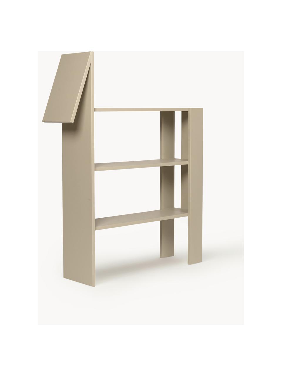 Scaffale in legno Horse, Pannello di fibra a media densità (MDF) laccato

Questo prodotto è realizzato con legno di provenienza sostenibile e certificato FSC®., Beige chiaro, Larg. 91 x Alt. 111 cm