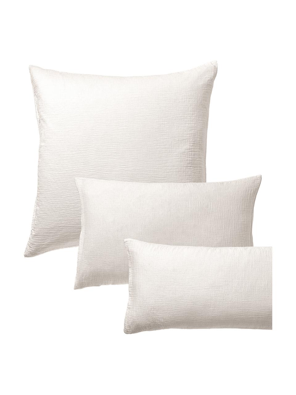 Federa in mussola Odile, Beige, Larg. 50 x Lung. 80 cm
