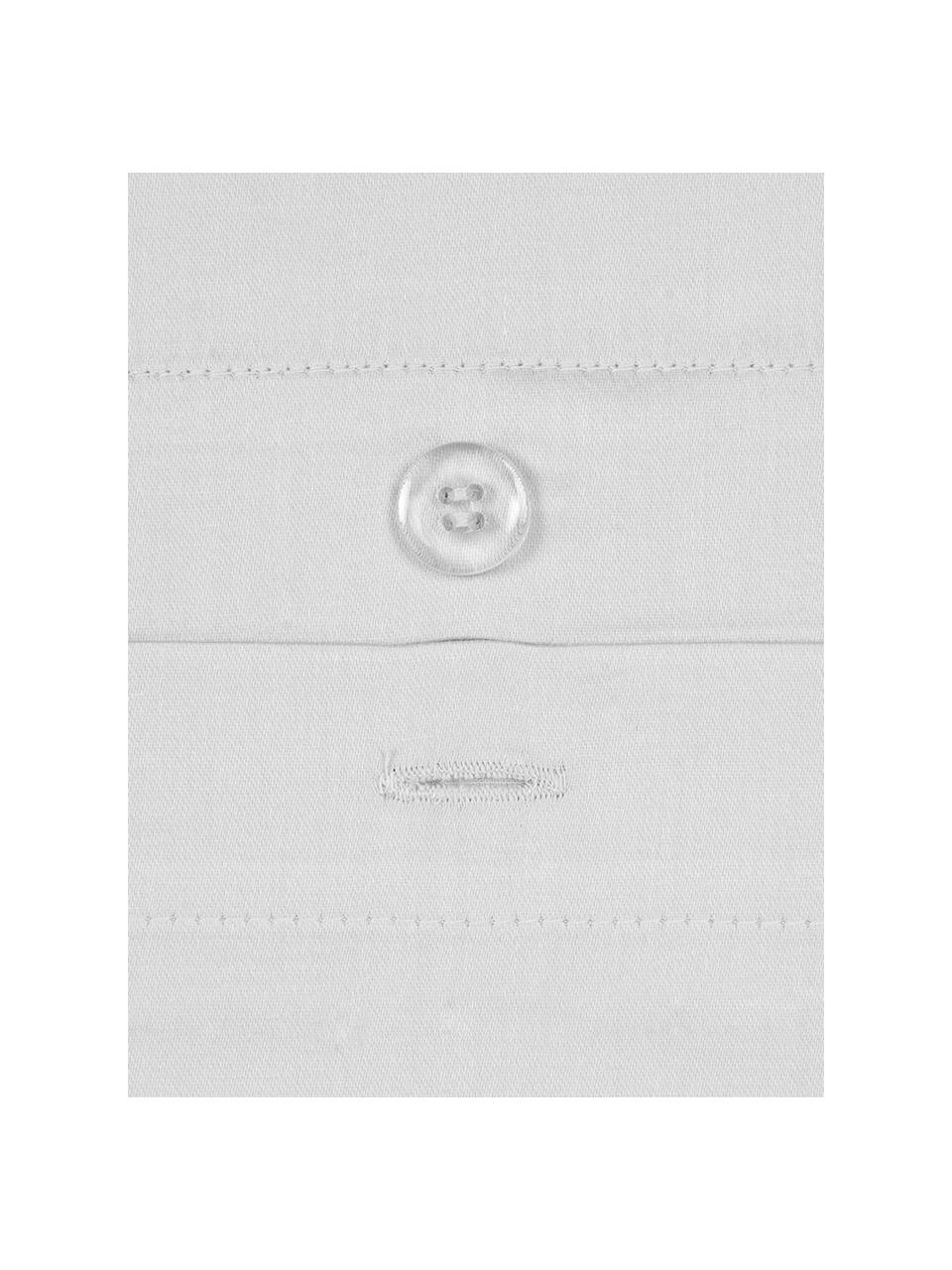 Baumwollsatin-Kissenbezug Premium in Hellgrau mit Stehsaum, 65 x 100 cm, Webart: Satin, leicht glänzend Fa, Hellgrau, B 65 x L 100 cm