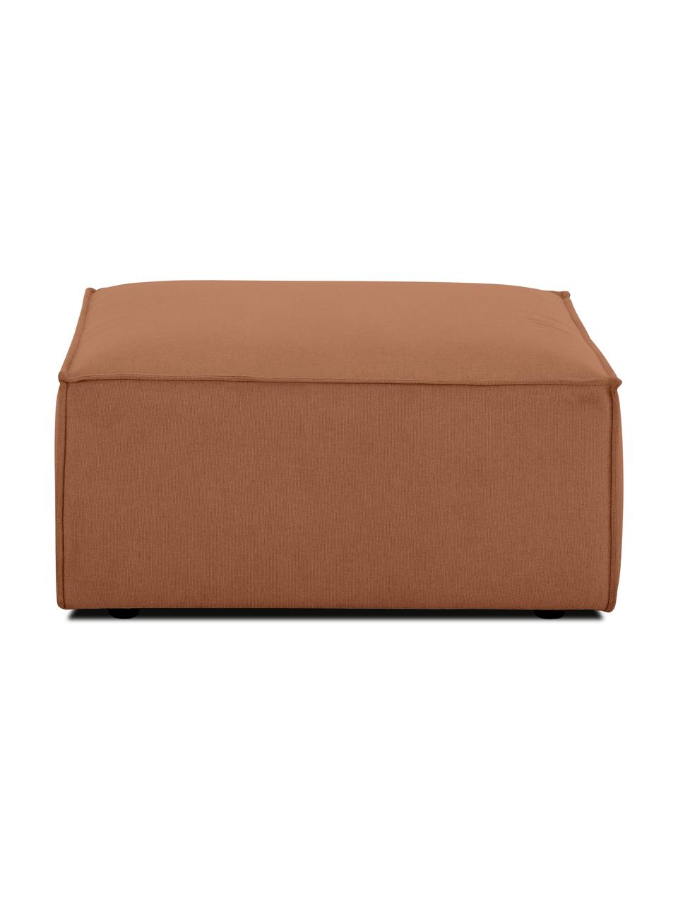 Pouf canapé Lennon, Tissu nougat, larg. 88 x haut. 43 cm