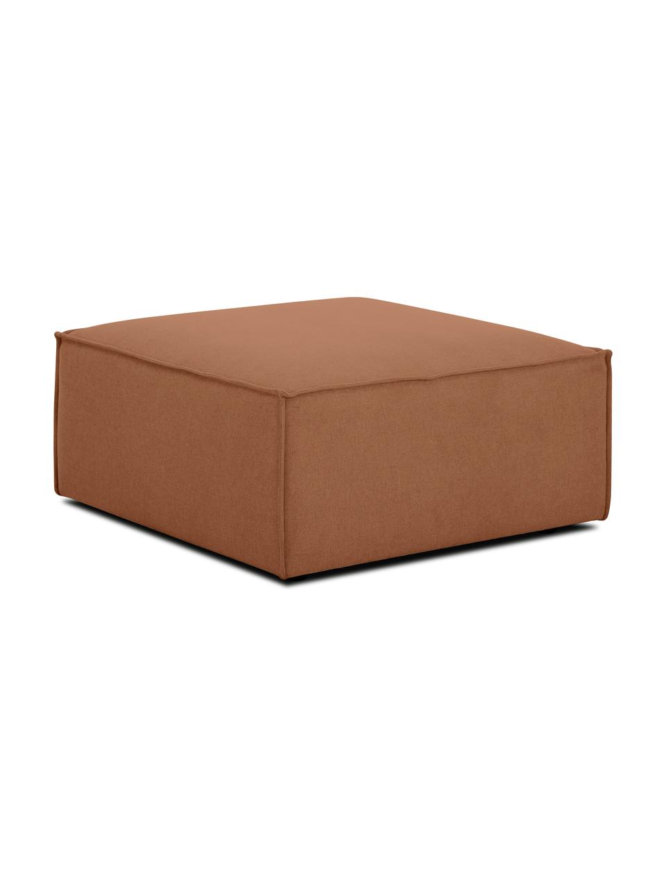 Pouf canapé Lennon, Tissu nougat, larg. 88 x haut. 43 cm