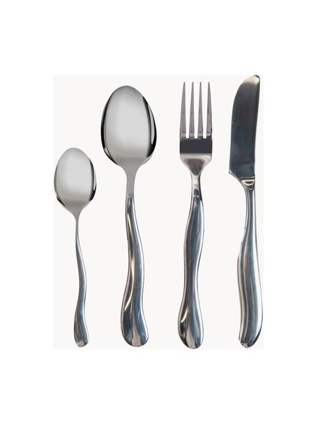 Besteck-Set Waverly mit gehämmerten Griffen aus Edelstahl, 4 Personen (16-tlg.), Edelstahl

Das Besteck ist aus Edelstahl gefertigt. Somit ist es langlebig, rostet nicht und ist resistent gegen Bakterien. Zudem ist es spülmaschinenfest, farbecht, pflegeleicht, geschmacksneutral und säurebeständig., Silberfarben, gehämmerte Griffe, 4 Personen (16-tlg.)