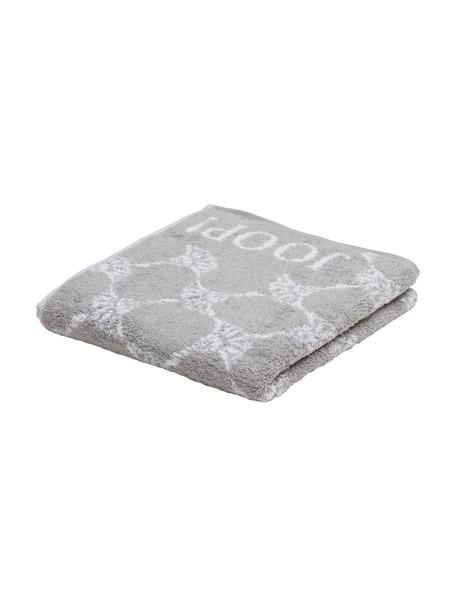 Asciugamano con stampa floreale in varie misure Classic Cornflower, Grigio argento, bianco, Asciugamano, Larg. 50 x Lung.100 cm