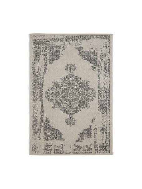 In- & Outdoor-Teppich Everly im Vintage Style in Grau, 100% Polypropylen, Grau, B 80 x L 150 cm (Grösse XS)
