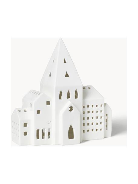 Lichthaus Urbania aus Keramik, Keramik, Weiss, B 21 x H 21 cm