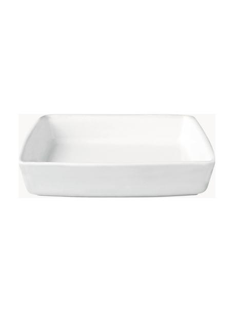 Naczynie żaroodporne z kamionki Grande, Kamionka, Biały, D 27 x S 19 cm