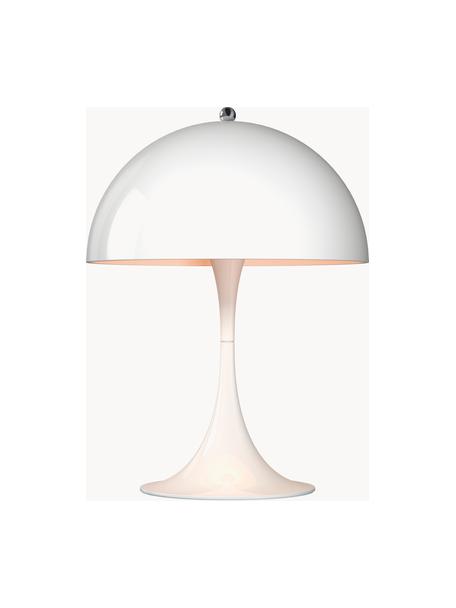 Stmievateľná stolová LED lampa Panthella, V 34 cm, Oceľ biela, Ø 25 x V 34 cm