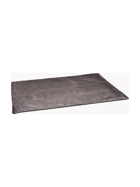 Couverture matelassée pour animaux domestiques avec dessous antidérapant Buffalo, tailles variées, Velours (100 % polyester), Anthracite, larg. 50 x long. 70 cm