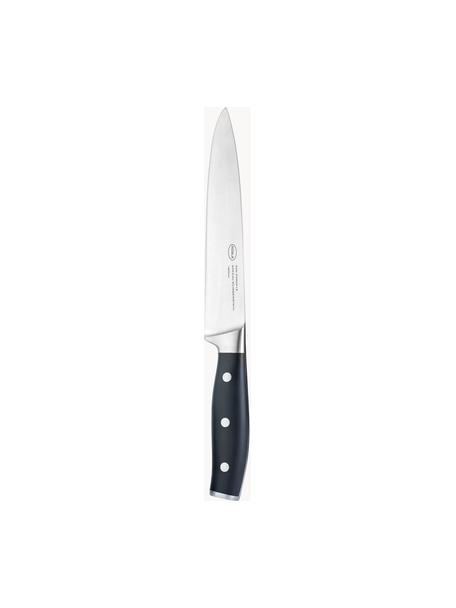 Coltello carne Tradition, Manico: plastica, Argentato, nero, Lung. 31 cm