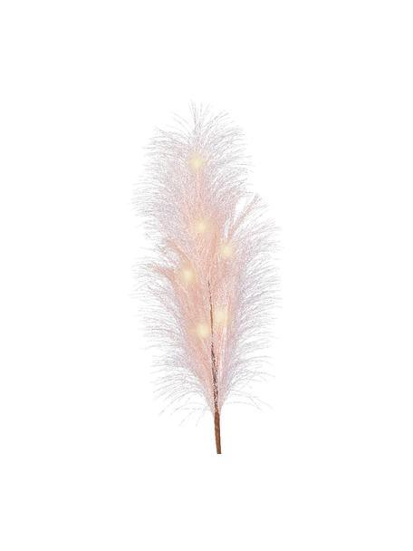 Dekoracja LED z funkcją timera Fluffy, Poliester, Jasny różowy, S 5 x W 70 cm