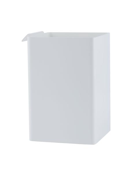Stalen keuken opbergpot Flex, Gecoat staal, Wit, B 11 x H 16 cm