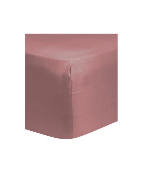 Sábana bajera de satén Comfort, Malva, Cama 135/140 cm (140 x 200 cm)