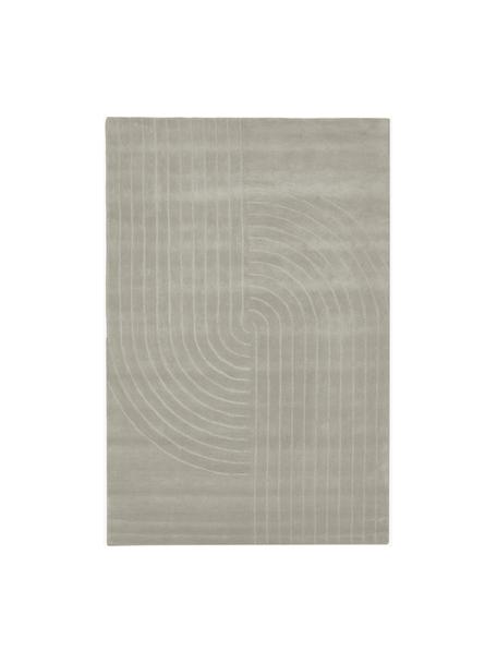 Ręcznie tuftowany dywan z wełny Mason, Jasny szary, S 200 x D 300 cm (Rozmiar L)