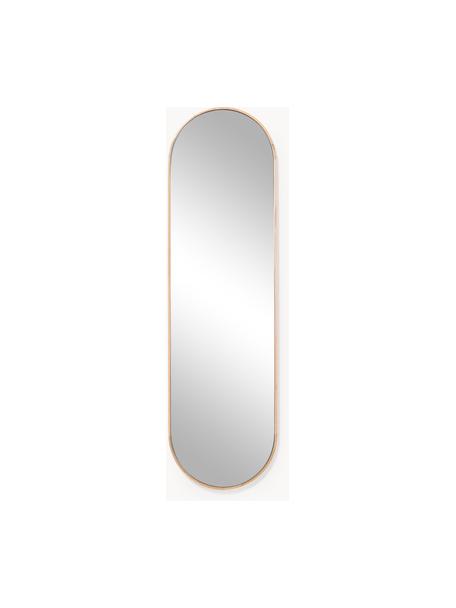 Oválné zrcadlo s dubovým rámem Avery, Dubové dřevo, Š 40 cm, V 140 cm