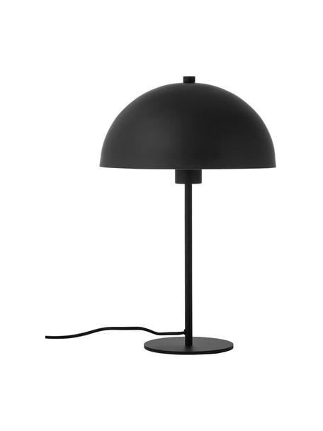 Tafellamp Matilda, Lampenkap: gepoedercoat metaal, Lampvoet: gepoedercoat metaal, Zwart, Ø 29 x H 45 cm