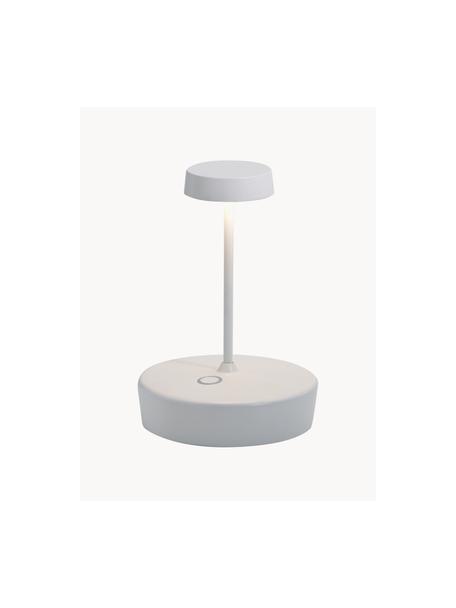 Prenosná stmievateľná stolová LED lampa Swap Mini, Biela, Ø 10 x V 15 cm