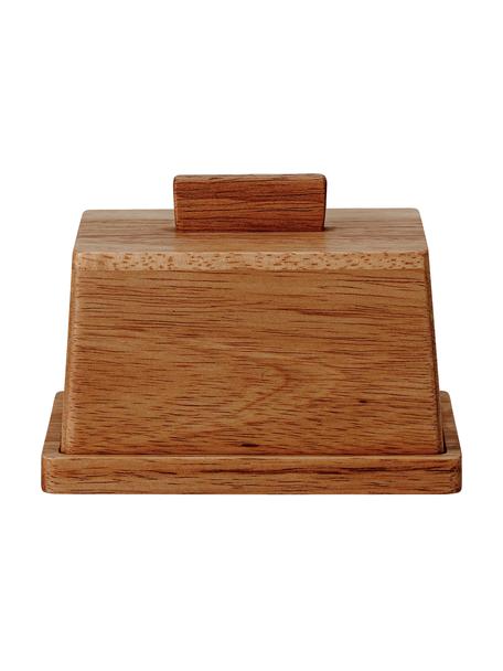 Beurrier en bois d'acacia Basil, Bois d'acacia, Bois d'acacia, larg. 14 x haut. 10 cm