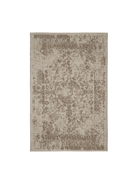Vnitřní/venkovní koberec ve vintage stylu Diana, 100 % polypropylen, Béžová, Š 80 cm, D 150 cm (velikost XS)