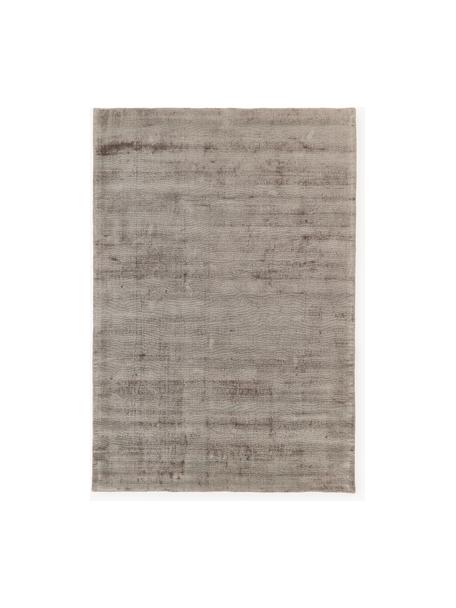 Ręcznie tkany dywan z wiskozy Jane, Greige, S 80 x D 150 cm (Rozmiar XS)
