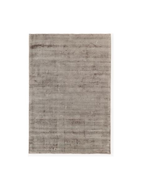 Tapis en viscose tissé main Jane, Grège, larg. 80 x long. 150 cm (taille XS)