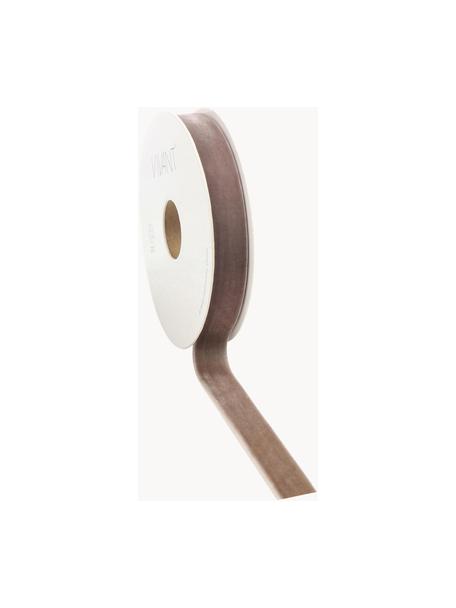 Darčeková stuha Vivianne, Nylon, Hnedá, Š 2 x D 700 cm