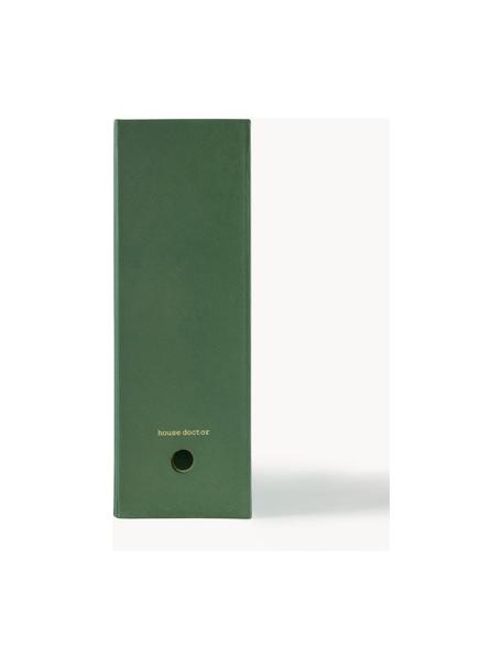 Tijdschriftencassette Harmony, 2 stuks, Karton, papier, Groen, B 11 x H 31 cm