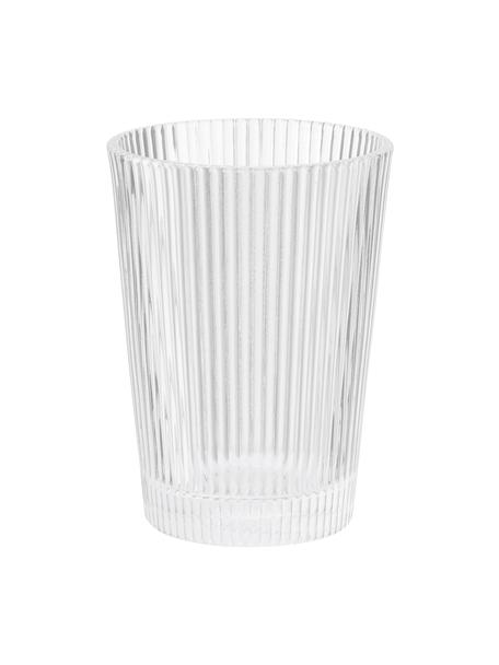 Szklanka Pilastro, 6 szt., Szkło, Transparentny, Ø 8 x W 11 cm