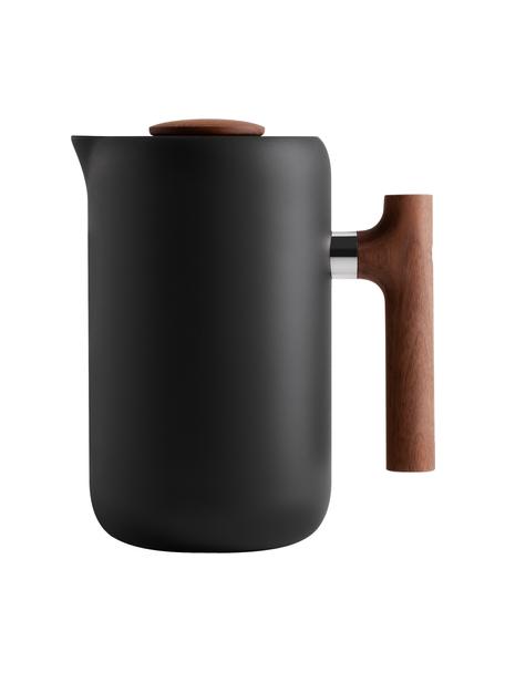 French press konvice na kávu Clara, Černá, hnědá, Š 17 cm, V 20 cm