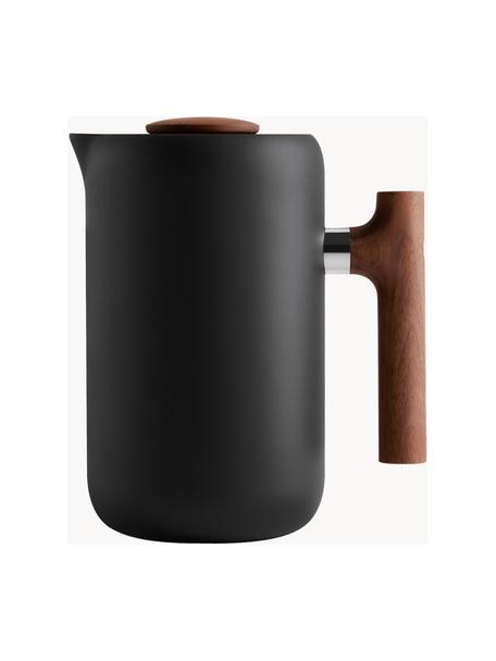 Cafetière Clara, Noir, bois foncé, larg. 17 x haut. 20 cm