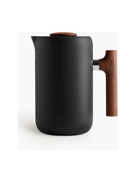 Cafetière Clara, Noir, bois foncé, larg. 17 x haut. 20 cm