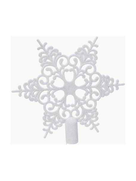 Estrella Árbol de Navidad irrompible Adele, Ø 19 cm, Plástico, Blanco brillante, An 21 x Al 19 cm