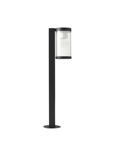 Lampada da terra dimmerabile per esterni Couper, Struttura: alluminio rivestito, Nero, Ø 14 x Alt. 80 cm