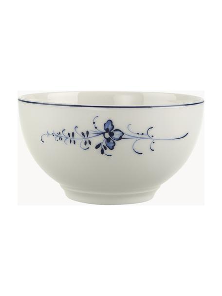 Bol en porcelaine Vieux Luxembourg, Porcelaine Premium, Blanc, bleu roi, Ø 14 x haut. 8 cm