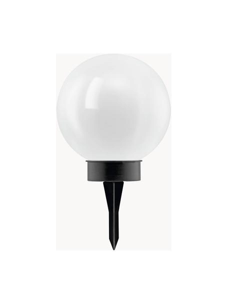 Solarna lampa zewnętrzna Zindy, Biały, czarny, Ø 20 x W 40 cm