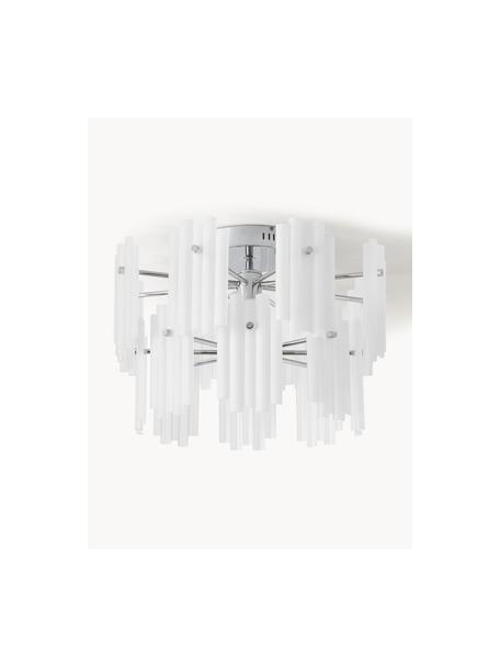 Lampa sufitowa LED Alenia, Biały, odcienie chromu, Ø 57 x W 34 cm