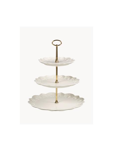 Porseleinen etagère Toy's Delight, Premium porselein, Wit, Ø 30 x H 34 cm