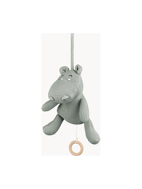 Sonaglio musicale Angela, Rivestimento: 100% cotone, Grigio, Larg. 20 x Alt. 20 cm