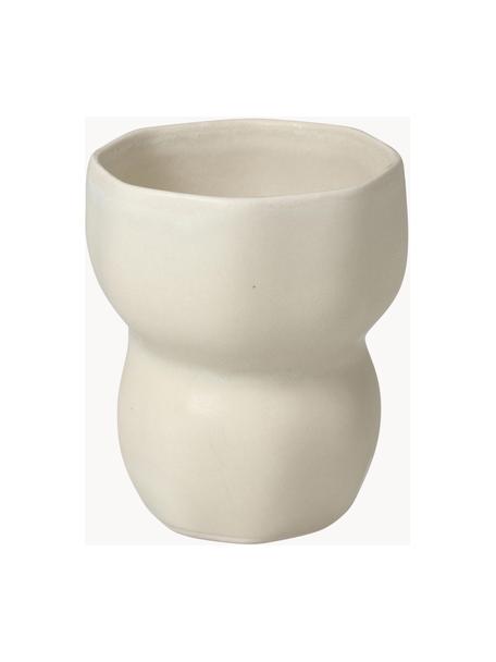 Taza con forma orgánica Limfjord, 350 ml, Cerámica de gres, Beige, Ø 9 x Al 11 cm, 350 ml