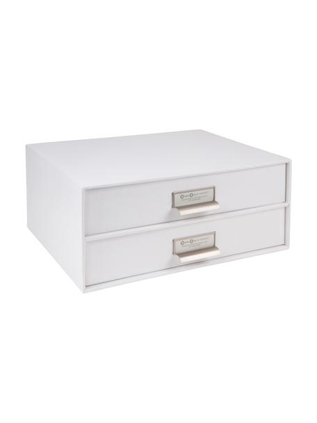 Boîte de classement Birger, Extérieur boîte : blanc. Intérieur boîte : blanc, larg. 33 x haut. 14 cm