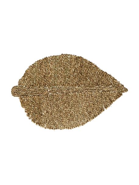 Wycieraczka z trawy morskiej Leaflet, Trawa morska, Beżowy, S 52 x D 80 cm