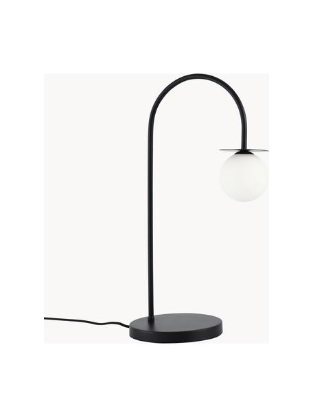 Lampe à poser Milo, Noir, larg. 20 x haut. 55 cm