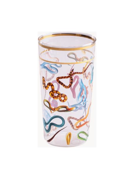 Vaso de agua Snakes, Snakes, Ø 7 x Al 13 cm, 370 ml