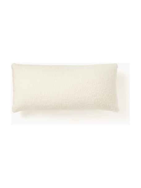 Teddy-Sofa-Kissen Sofia, Hülle: Teddy (100 % Polyester), Teddy Off White, B 30 x L 70 cm