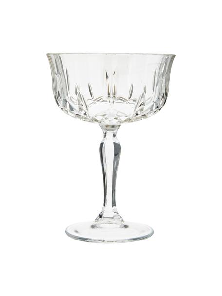 Kieliszek do szampana ze szkła kryształowego Opera, 6 szt., Szkło kryształowe Luxion, Transparentny, Ø 10 x W 14 cm