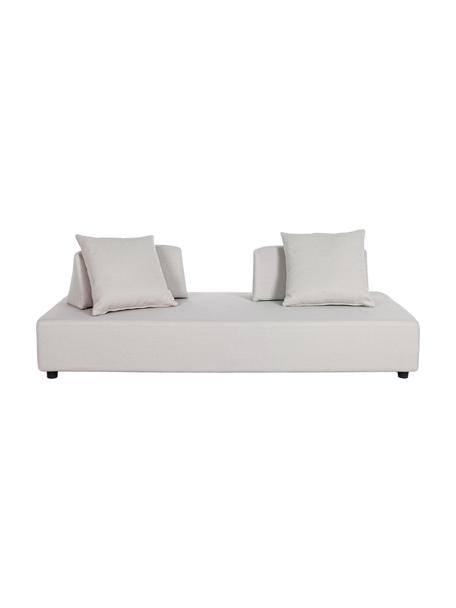 Tuin loungebank Piper, Bekleding: Olefin (100% polypropylee, Zandkleurig, B 200 x D 90 cm