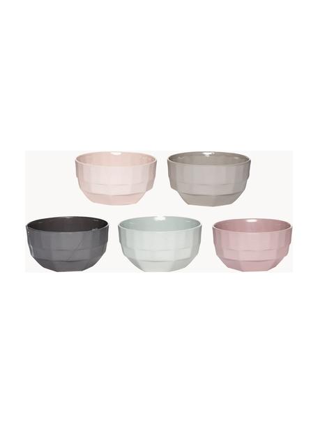 Dipschaaltjes Select, set van 5, Porselein, Meerkleurig, Ø 11 x H 7 cm