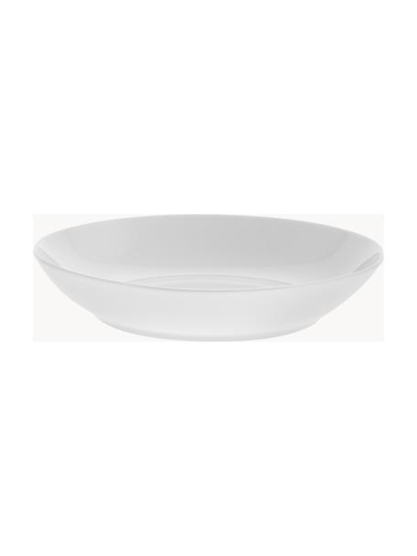 Porcelánový hlboký tanier Delight Modern, 2 ks, Porcelán, Biela, Ø 21 x V 4 cm